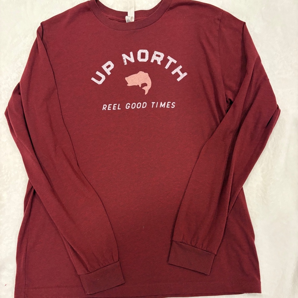 Up North Trading Co Men's Graphic Long Sleeve T-Shirt